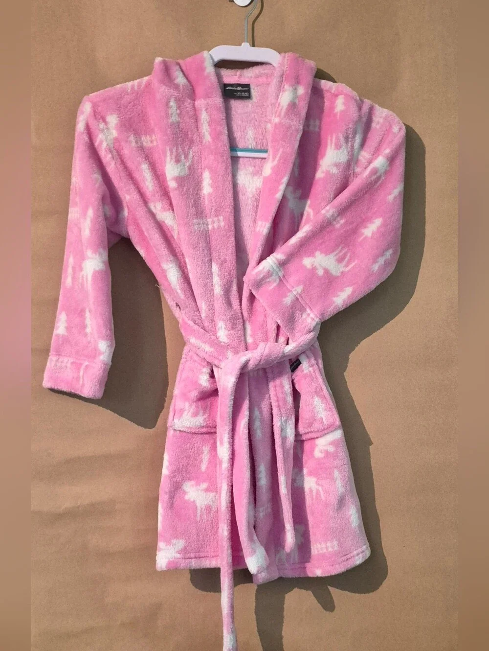 Eddie Baur Girls Fuzzy Robe Size XS 5/6 (AUTHENTIC LISTING)